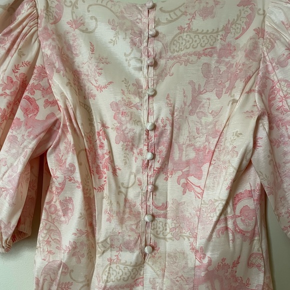 Laura Ashley UO Exclusive Mel Puff Sleeve Dress - Picture 6 of 10